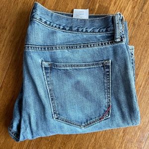 Men's Banana Republic Denim Jean, Straight-fit, Broken-in, Size 34x30